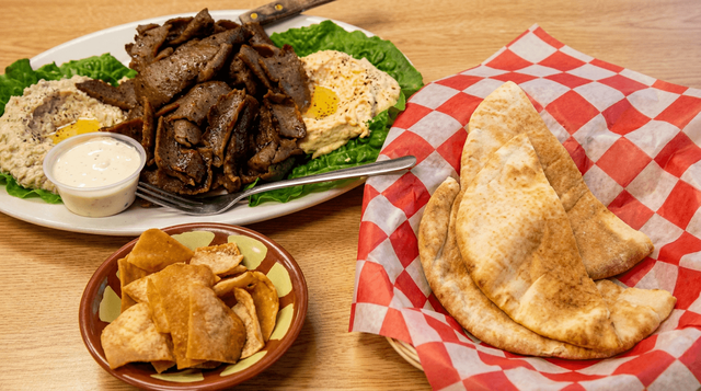 Lamb Shawarma Plate.