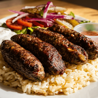 Kafta Kabob Plate