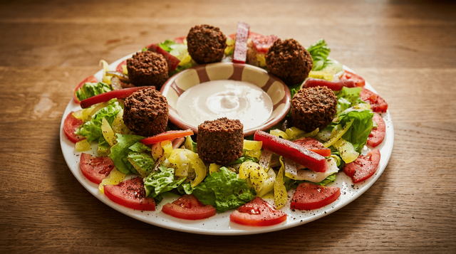 Falafel Plate.