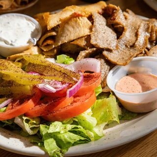 Lamb and Chicken Gyro Pita